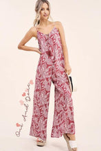 Load image into Gallery viewer, Paisley Print One-And-Done Jumpsuit/Romper
